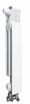 Grzejnik aluminiowy G 500 F/D/1 element lewy z zasilaniem dolnym KFA