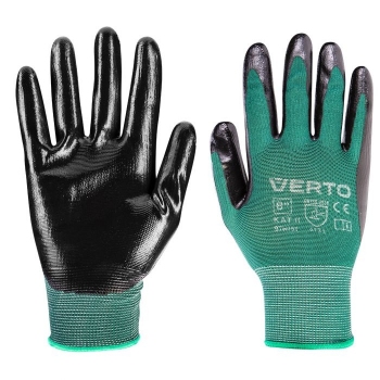 Rękawice robocze rozmiar 10 nitryl Verto