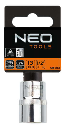 Nasadka sześciokątna 1/2 16mm 08-016 Neo Tools