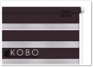 Roleta 'Dzień-Noc' 57x150cm Mini Luna KOBO