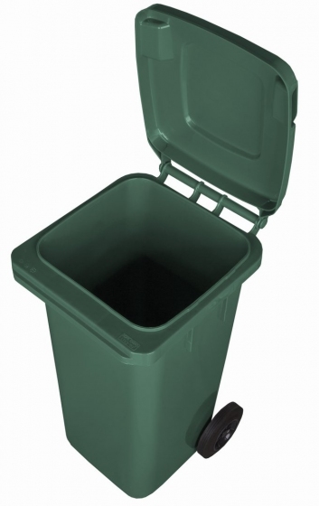 Pojemnik na śmieci 120l zielony