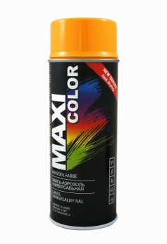 Spray lakier ŻÓŁTY CIEMNY 400ml RAL1028 Maxi Color
