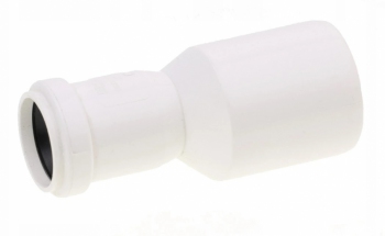 Zwężka prosta kanalizacyjna PCV biała 50x32 AQUER