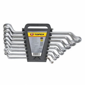 Zestaw kluczy oczkowych odgiętych 6-22mm 8 szt. 84-233 Neo Tools