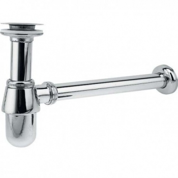 Półsyfon umywalkowy butelkowy chromowy CRUDO