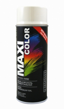Spray lakier KREMOWY 400ml RAL9001 Maxi Color