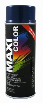 Spray lakier GRANATOWY 400ml RAL5003 Maxi Color