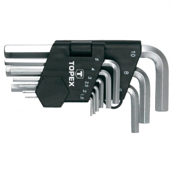 Zestaw kluczy imbusowych Topex 35D955