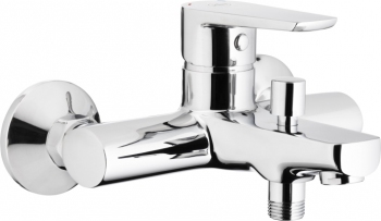 Bateria wannowa ścienna chrom Neon KFA Armatura 5224-013-00