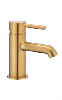 Bateria umywalkowa stojąca złota Moza KFA Armatura 5032-815-31