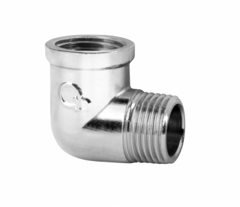 Kolano nyplowe 3/4 chrom GW/GZ