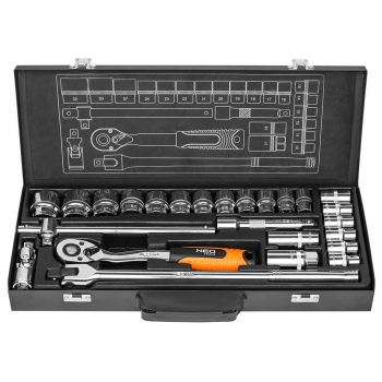 Zestaw kluczy nasadowych 1/2 25 sztuk 08-674 Neo Tools