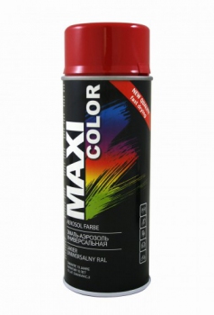 Spray lakier CZERWONY JASNY 400ml RAL3020 Maxi Color