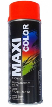 Spray lakier FLUORESCENCYJNY 400ml RAL0016 Maxi Color
