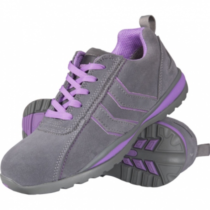 Półbuty robocze BRVENUS szaro-fioletowe Reis