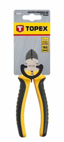 Szczypce boczne 160mm TOPEX 32D106 opakowanie