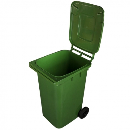 Pojemnik na śmieci 240l zielony
