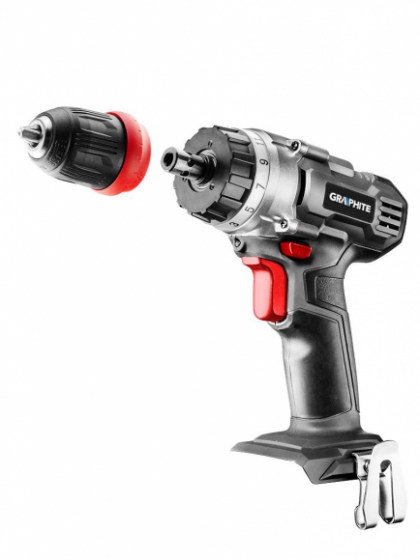 Wiertarko-wkrętarka akumulatorowa Energy+ 18V GRAPHITE 58G022