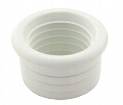 Redukcja gumowa 50x40 uszczelniająca biała