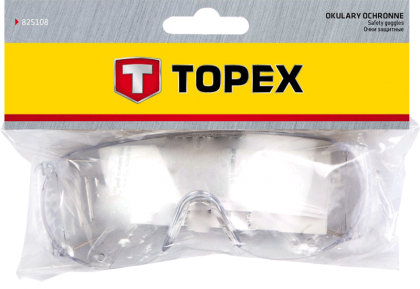 Okulary ochronne TOPEX - opakowanie