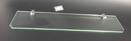 Półka szklana łazienkowa 50cm chrom 051/50CC Andex