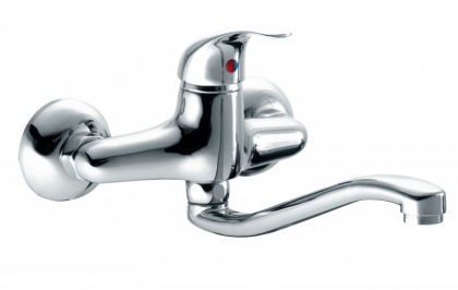 Bateria zlewozmywakowa ścienna Baryt KFA Armatura 550-910-00