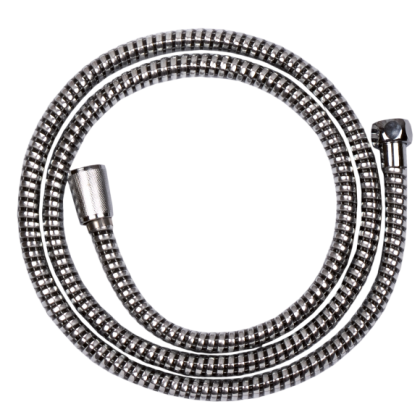 Wąż prysznicowy 150cm czarny-chrom Superflex AW-30-JT6 Invena