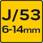Zszywacz tapicerski 4-14mm zszywki J 41E906 TOPEX