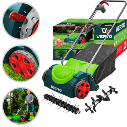 Wertykulator, areator sieciowy 1400W VERTO 52G530 