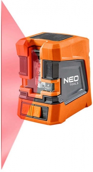 Laser krzyżowy 15m z uchwytem NEO 75-101