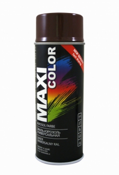 Spray lakier CZEKOLADOWY 400ml RAL8017 Maxi Color