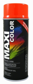 Spray lakier POMARAŃCZOWY 400ml RAL2004 Maxi Color
