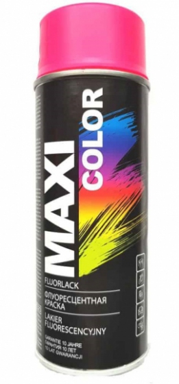 Spray lakier FLUORESCENCYJNY RÓŻ 400ml RAL0020 Maxi Color
