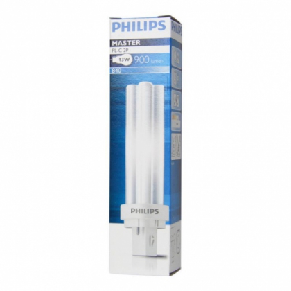 Żarówka energooszczędna PL-C 2P 13W 900lm zimny biały Philips